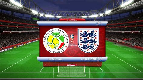 england vs senegal full game